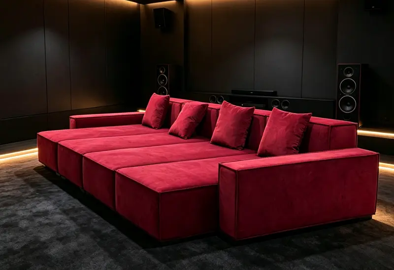 Home cinema bed